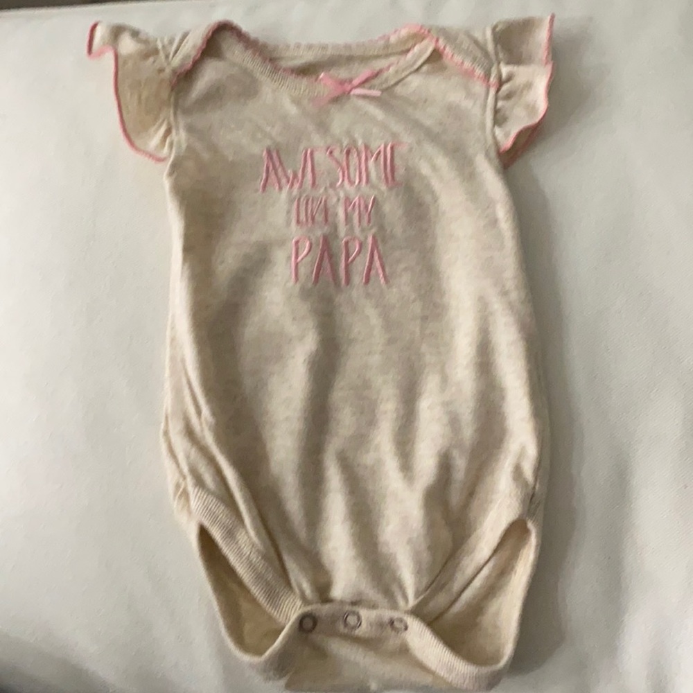 Infant girl onesie
